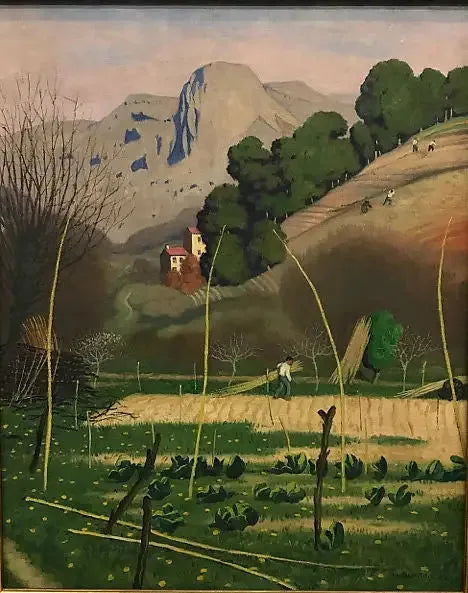 Landskap i Saint-Jeannet, Provence - Félix Vallotton