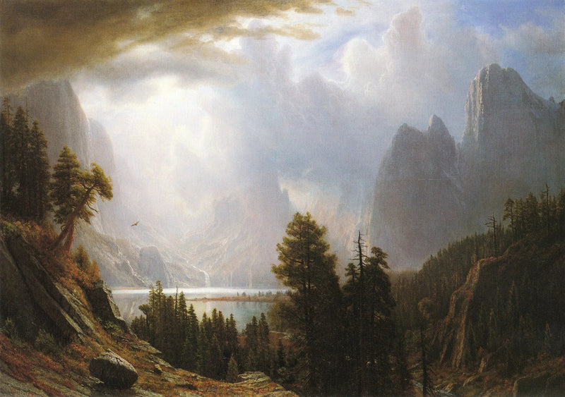 Landskap - Albert Bierstadt