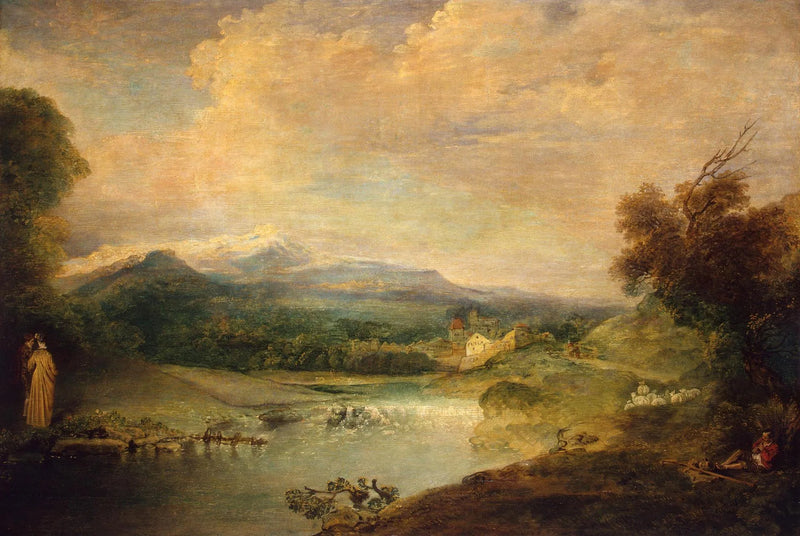 landskap - Antoine Watteau