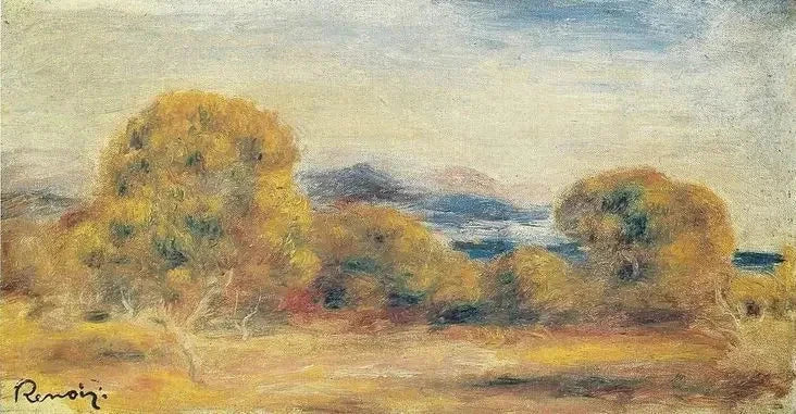 Landskap - Pierre-Auguste Renoir