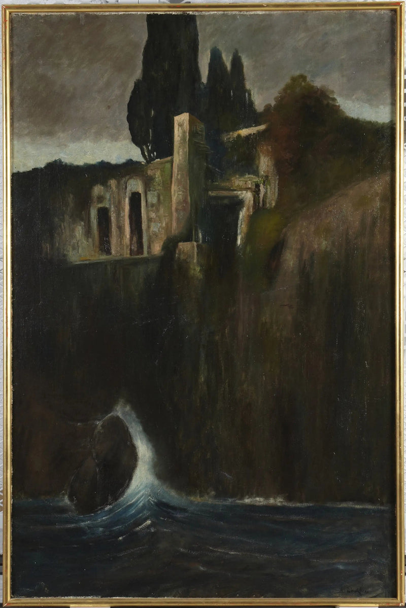 Landskap - Arnold Böcklin
