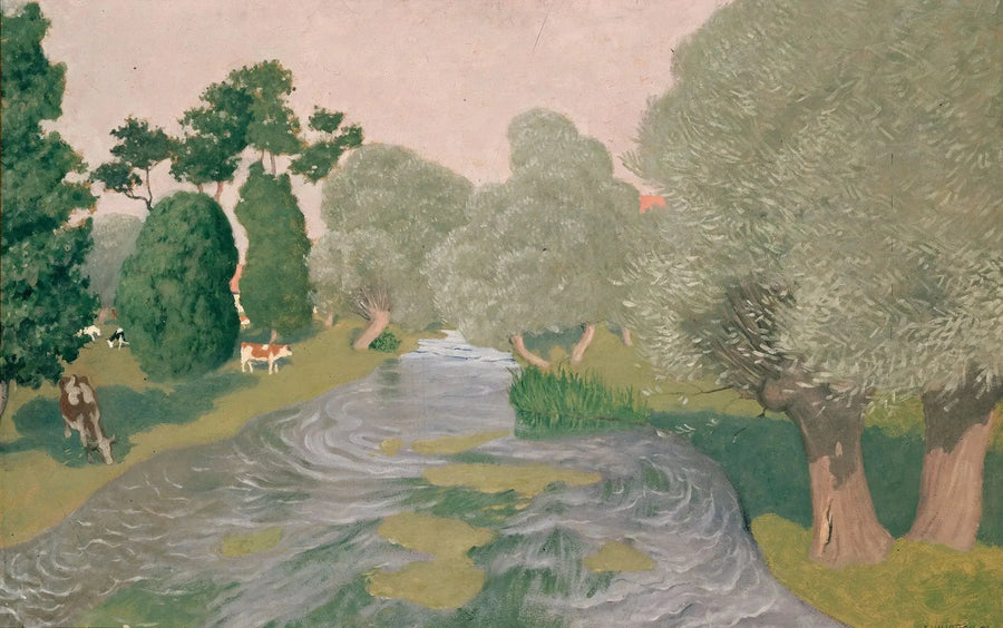 Landskap, Arques-la-Bataille - Félix Vallotton