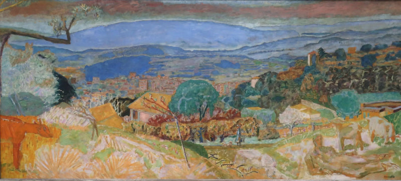 Landskap i Cannet - Pierre Bonnard