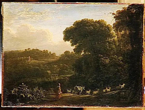 Solnedgångslandskap - Claude Lorrain