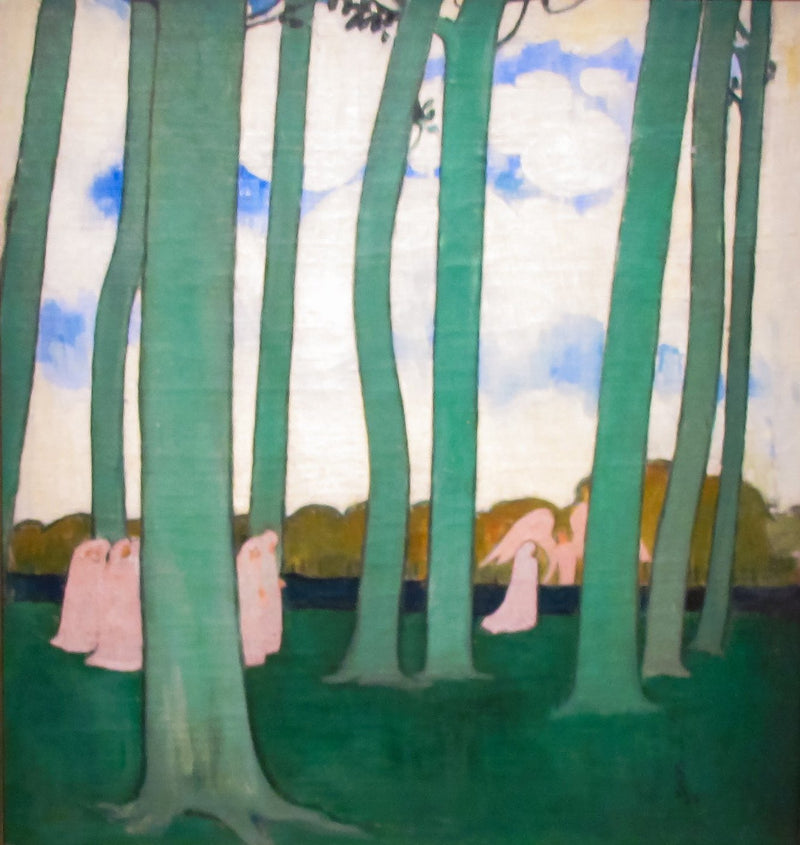 Landskap med gröna träd - Maurice Denis