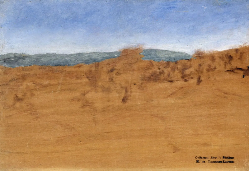 Landskap med sanddyner nära Arcachon - Henri de Toulouse-Lautrec