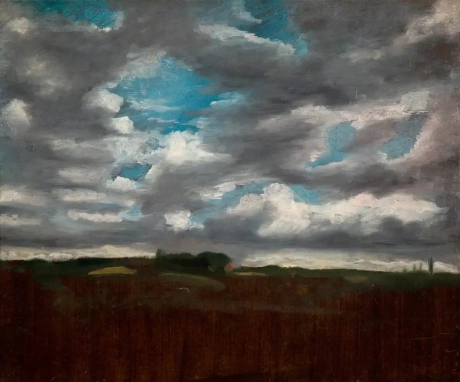 Landskap med moln - John Constable