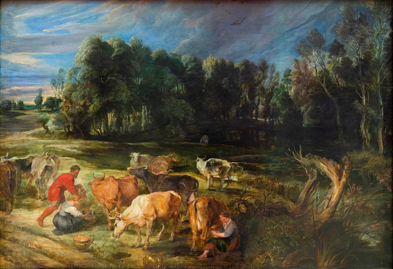 Landskap med boskap - Peter Paul Rubens