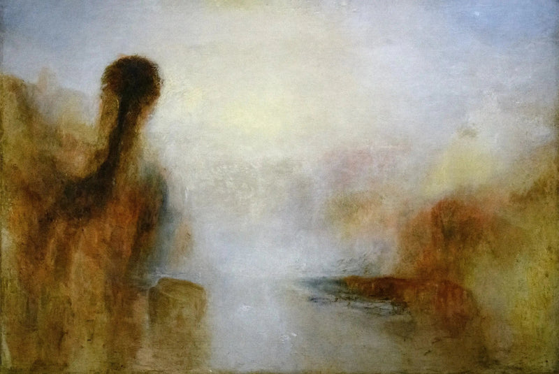 Landskap med vatten - J. M. W. Turner