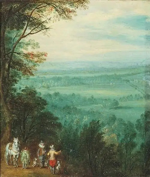 Landskap med figurer - David Teniers den yngre