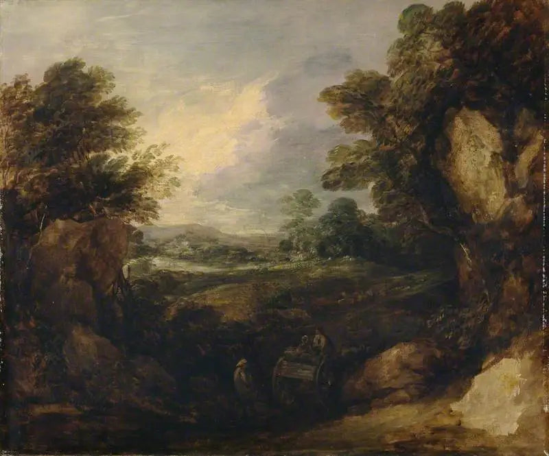 Landskap med figurer - Thomas Gainsborough