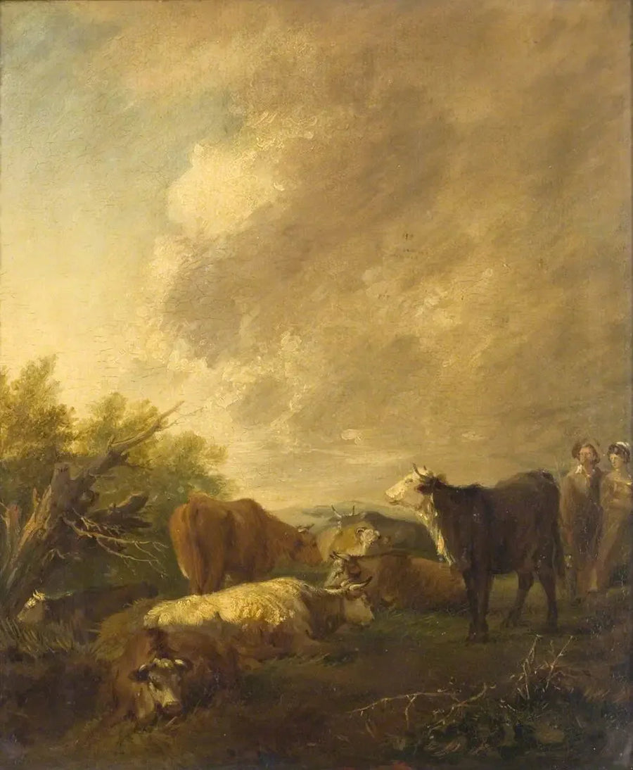 Landskap med figurer - Thomas Gainsborough