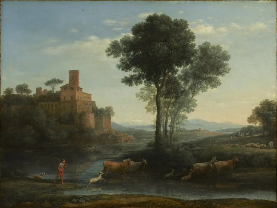 Landskap med Jakobs resa - Claude Lorrain