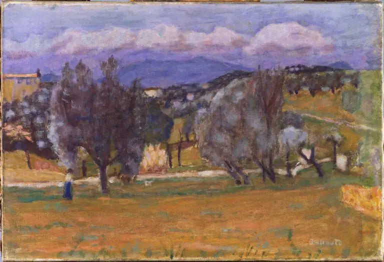 Landskap med berg (l'Estérel) - Pierre Bonnard