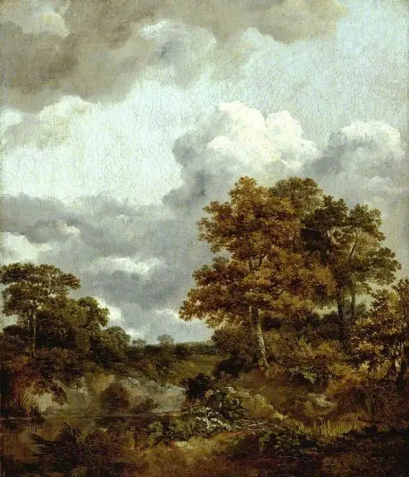 Landskap med pool - Thomas Gainsborough