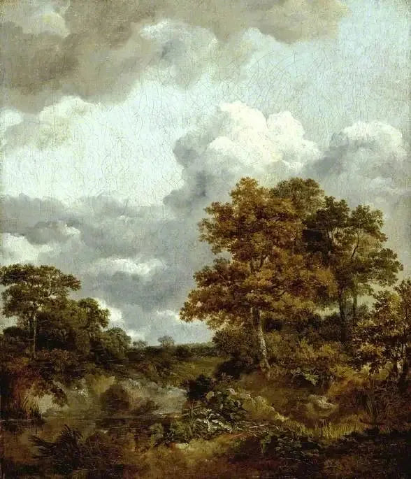 Landskap med pool - Thomas Gainsborough