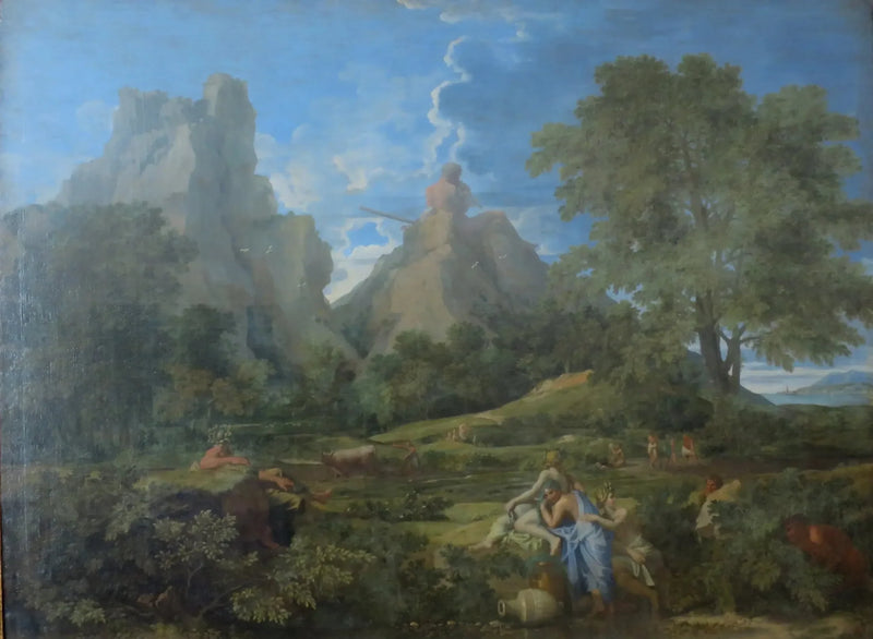 Landskap med Polyfemos - Nicolas Poussin