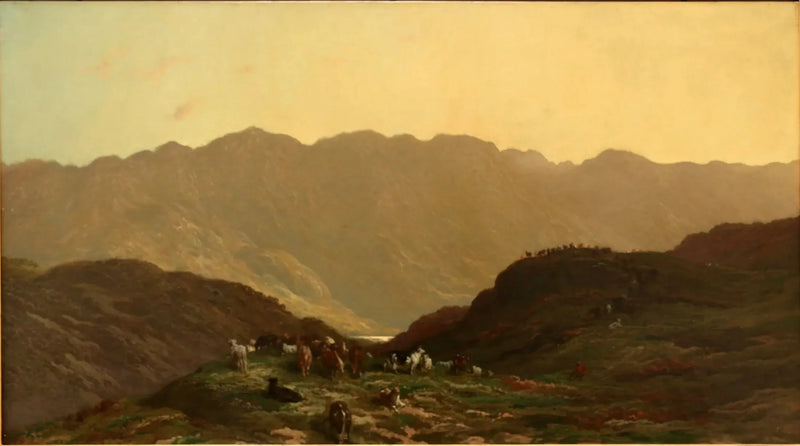 Landskap med hjord - Gustave Doré