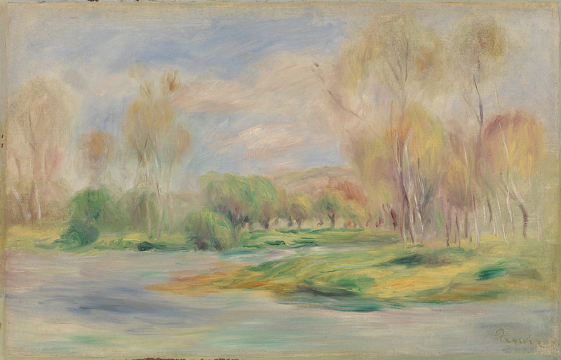 Landskap - Pierre-Auguste Renoir