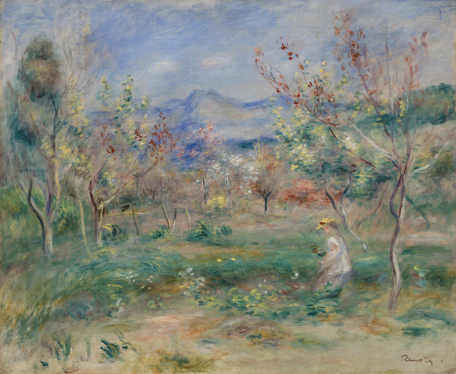Landskap - Pierre-Auguste Renoir