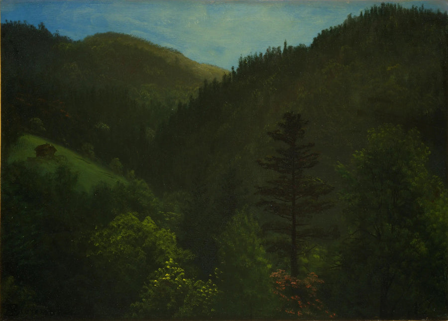 Skoglandskap - Albert Bierstadt