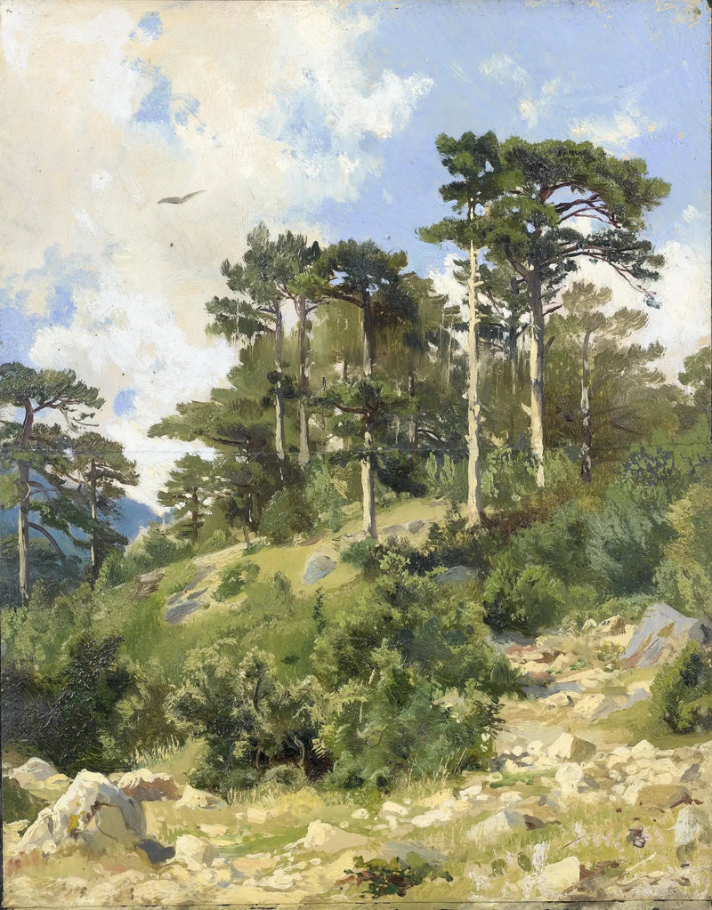 Skoglandskap - Ivan Chichkine