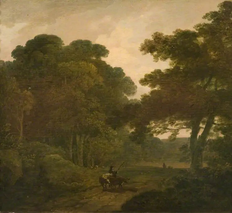 Skogsscenario - Thomas Gainsborough