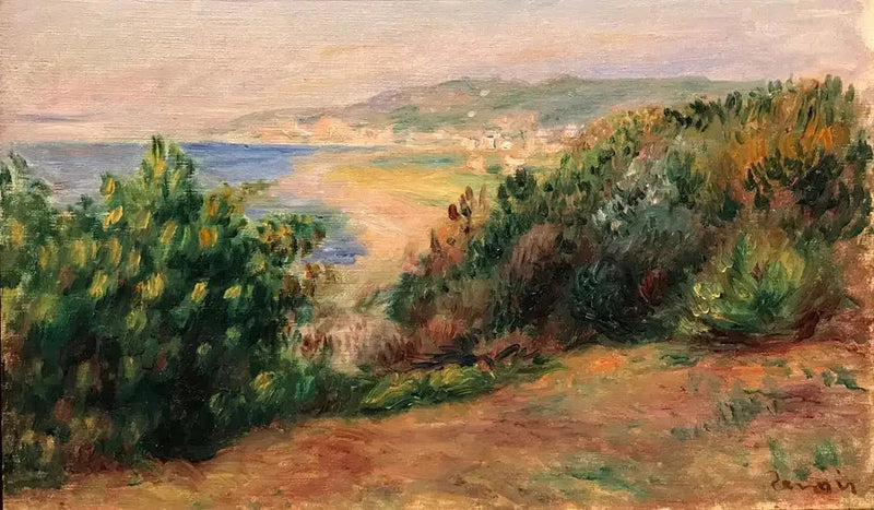 Landskap i Cagnes - Pierre-Auguste Renoir
