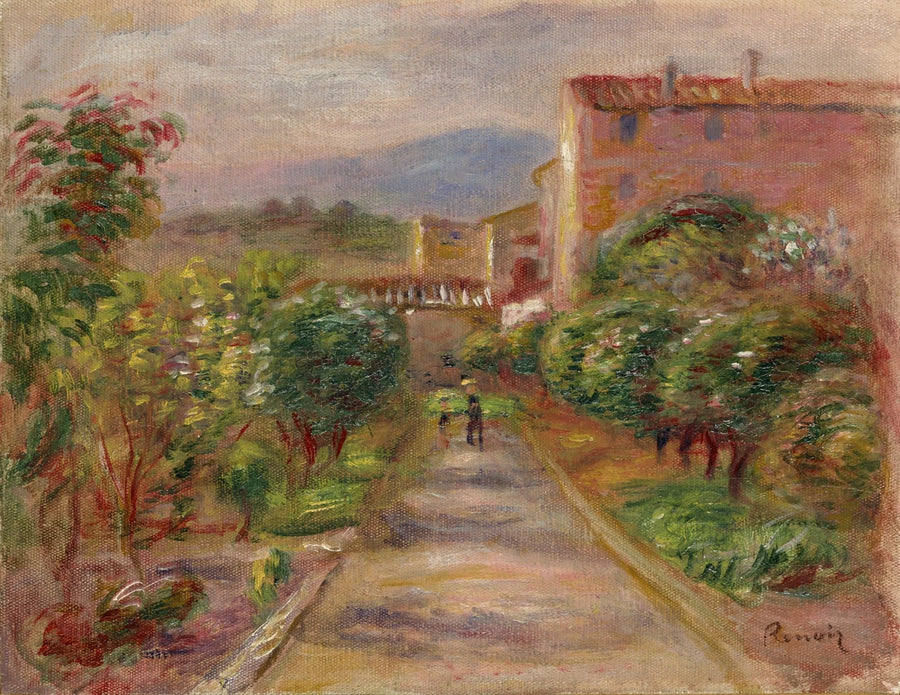 Landskap i Cagnes - Pierre-Auguste Renoir