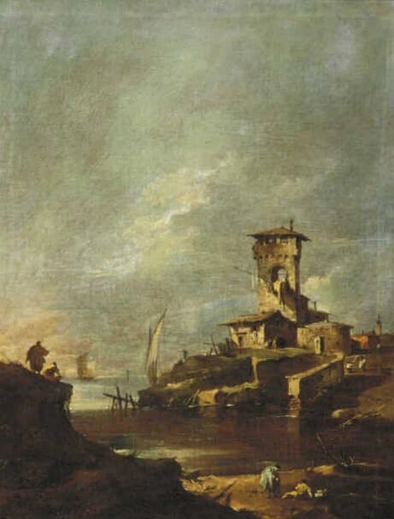 Landskap – Capriccio - Francesco Guardi