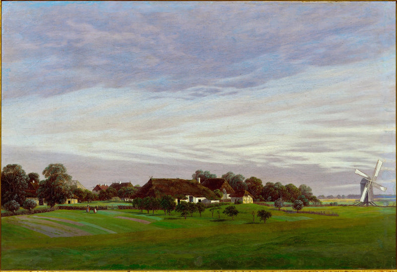 Landskap - Caspar David Friedrich