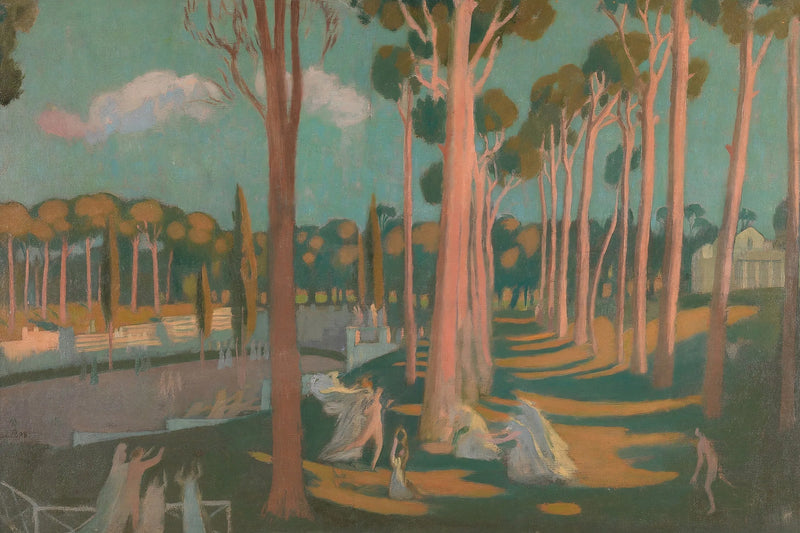 Klassiskt landskap med figurer - Maurice Denis