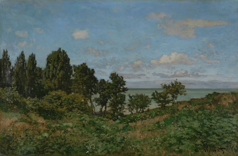 Kustlandskap - Claude Monet