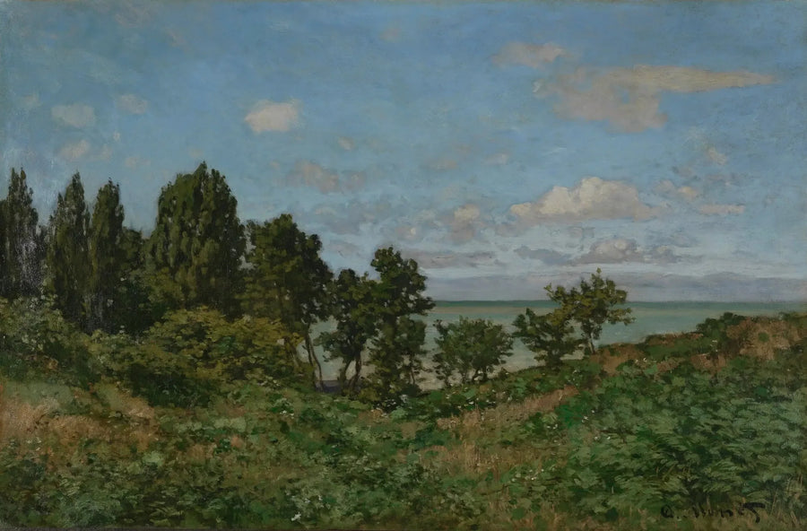 Kustlandskap - Claude Monet