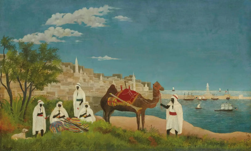 Algerlandskap - Henri Rousseau