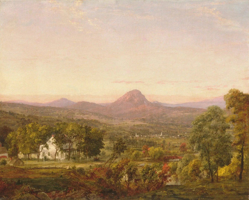 Höstlandskap, Sugar Loaf Mountain, Orange County, New York - Jasper Francis Cropsey