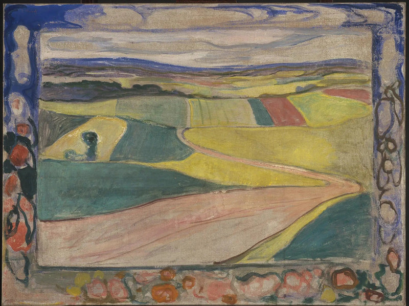 Sommarlandskap - Edvard Munch