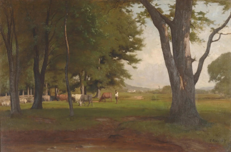 Sommarlandskap - George Inness