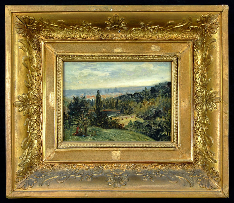 Landskap i närheten av Paris - Ary Scheffer