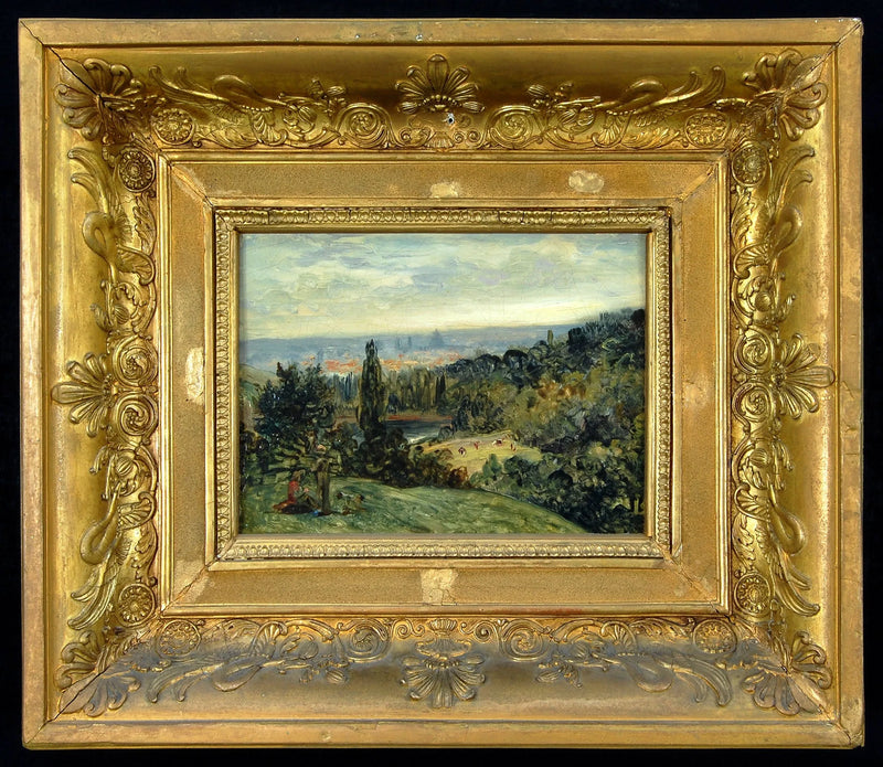 Landskap i närheten av Paris - Ary Scheffer