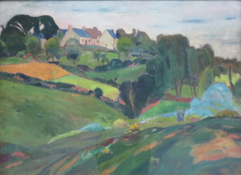 Bretagne landskap - Émile Bernard
