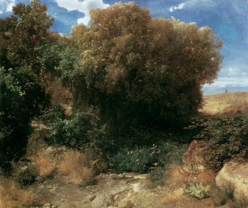 Landskap på landsbygden - Arnold Böcklin