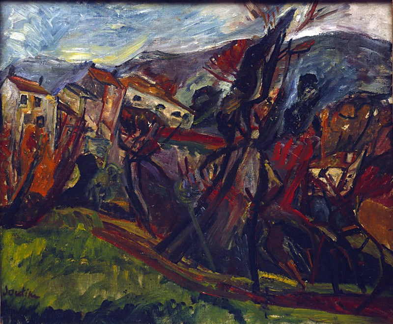 Céret landskap - Chaim Soutine