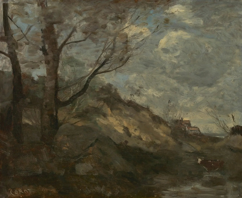 Dunlandskap - Jean-Baptiste Camille Corot