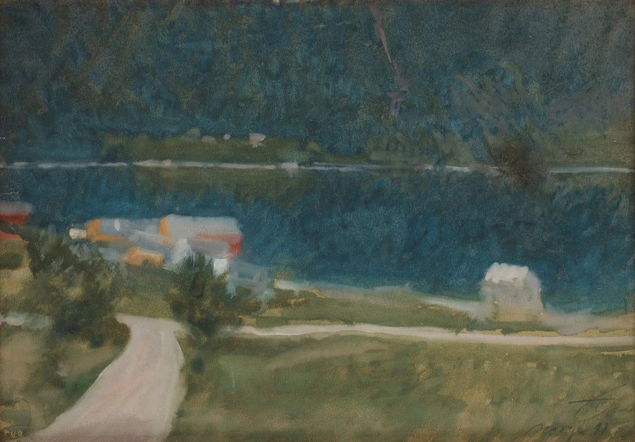 Fjordlandskap - Anders Zorn