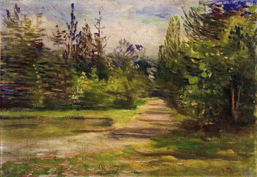 Skogslandskap - Edvard Munch