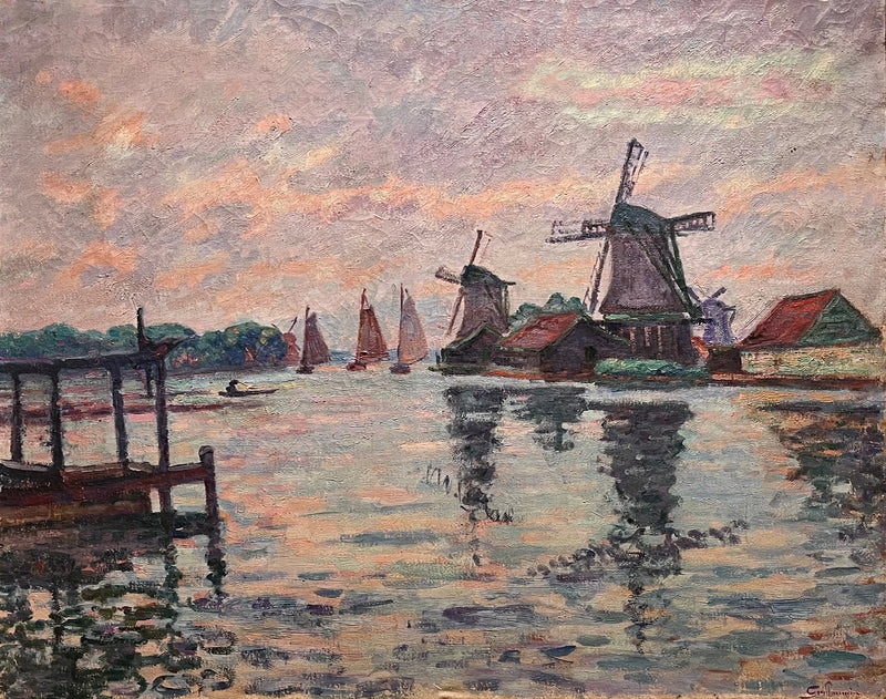 Paysage de Hollande - Armand Guillaumin
Landskap i Holland - Armand Guillaumin