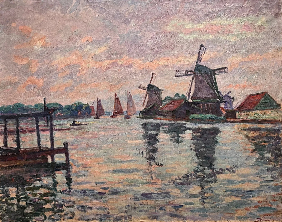 Paysage de Hollande - Armand Guillaumin
Landskap i Holland - Armand Guillaumin