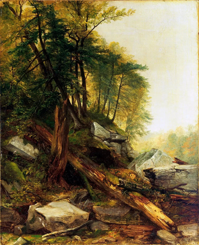 Kaaterskill landskap - Asher Brown Durand