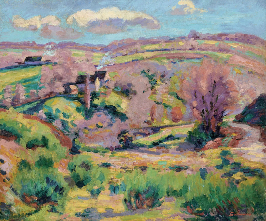 Landskap av Creuse, på våren - Armand Guillaumin